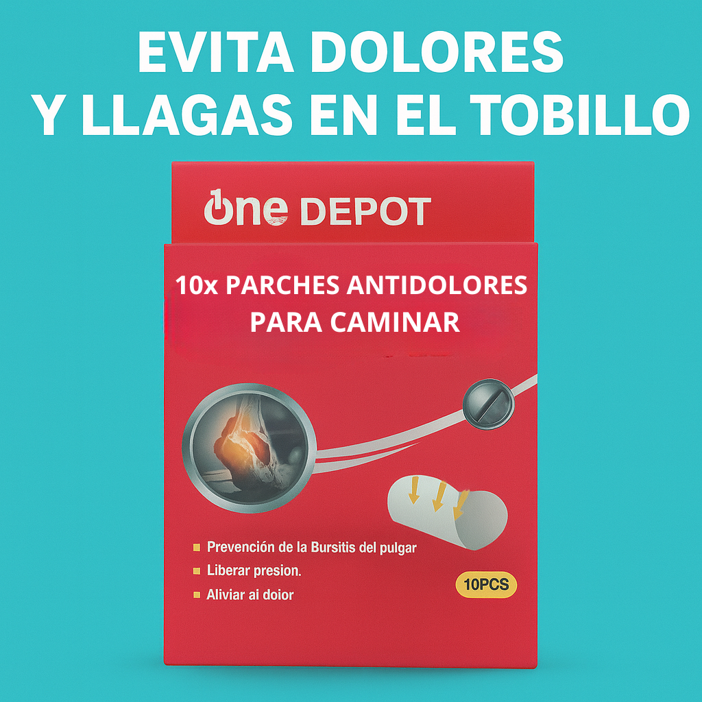 Parches Anti-dolor al caminar