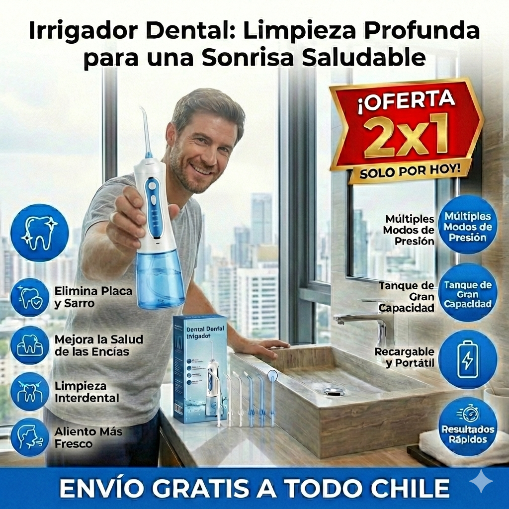 Irrigador Dental landing vieja