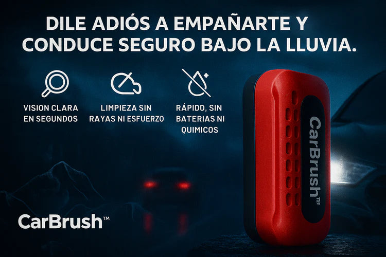 ¡OLVÍDATE DE LA MALA VISIBILIDAD! CEPILLO ANTIEMPAÑANTE PARA AUTOS