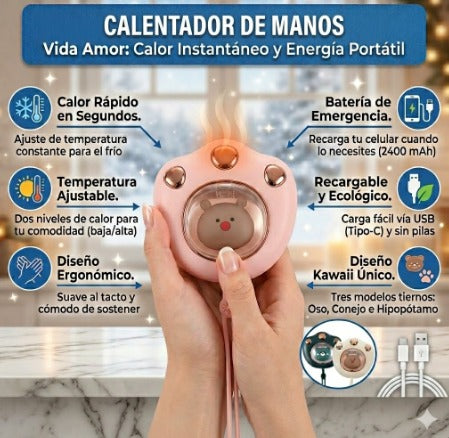 Calentador de manos