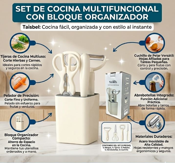 Set de utensilios