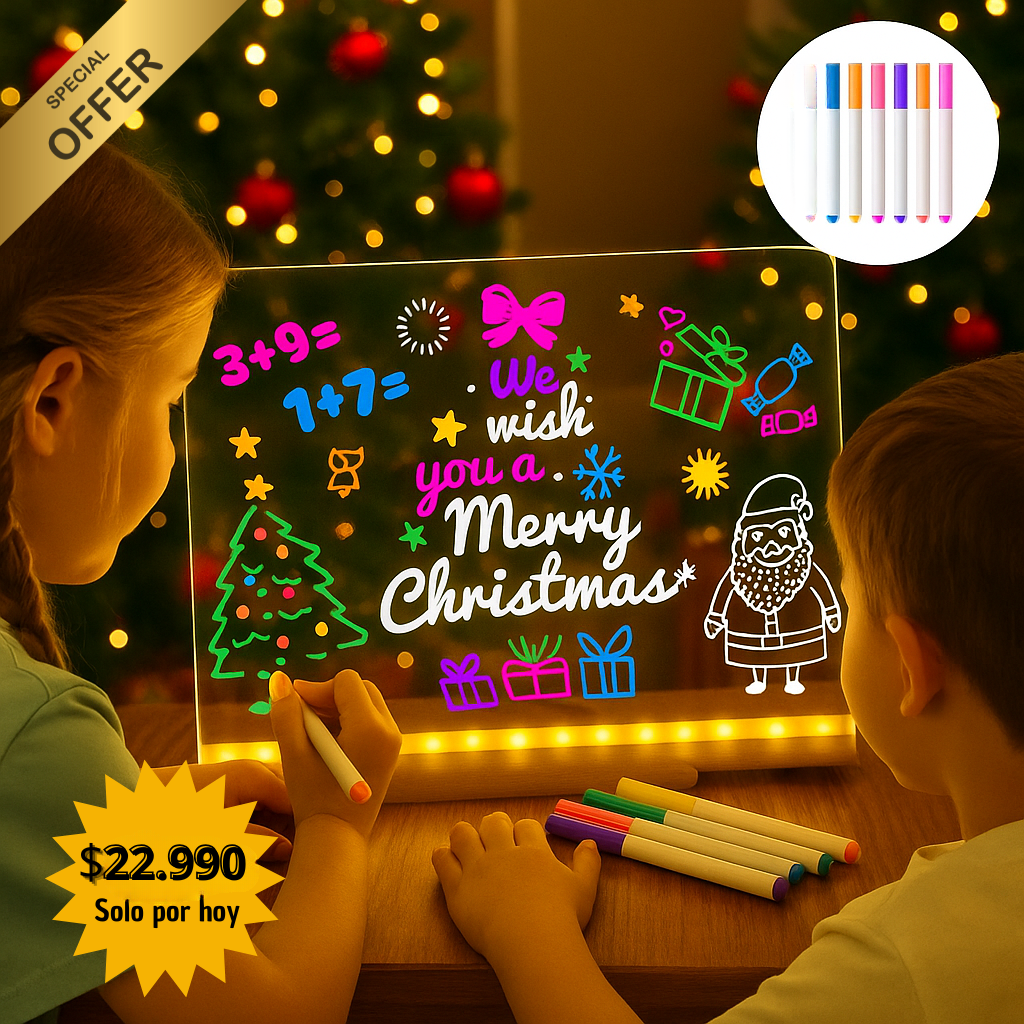 PIZARRA INTERACTIVA LED 20x30cm