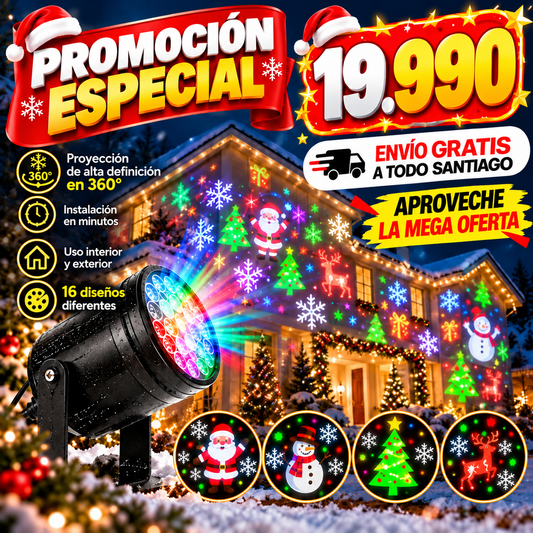 Navidad Mágica Pro Convierte tu hogar en un espectáculo de luces en minutos