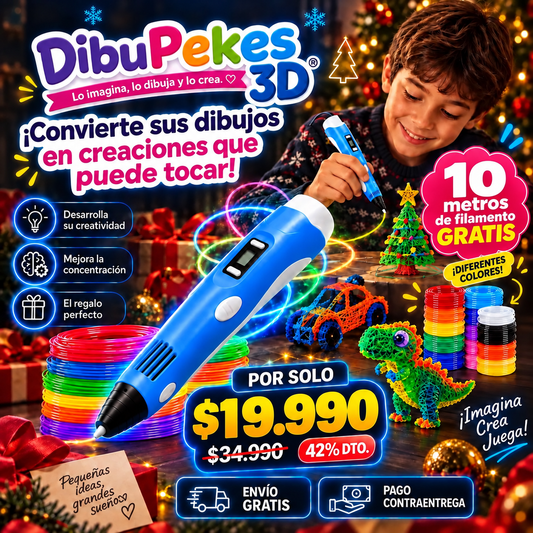 Lapiz DibuPekes 3D