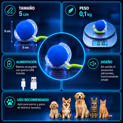 Pelota Interactiva Para Mascotas