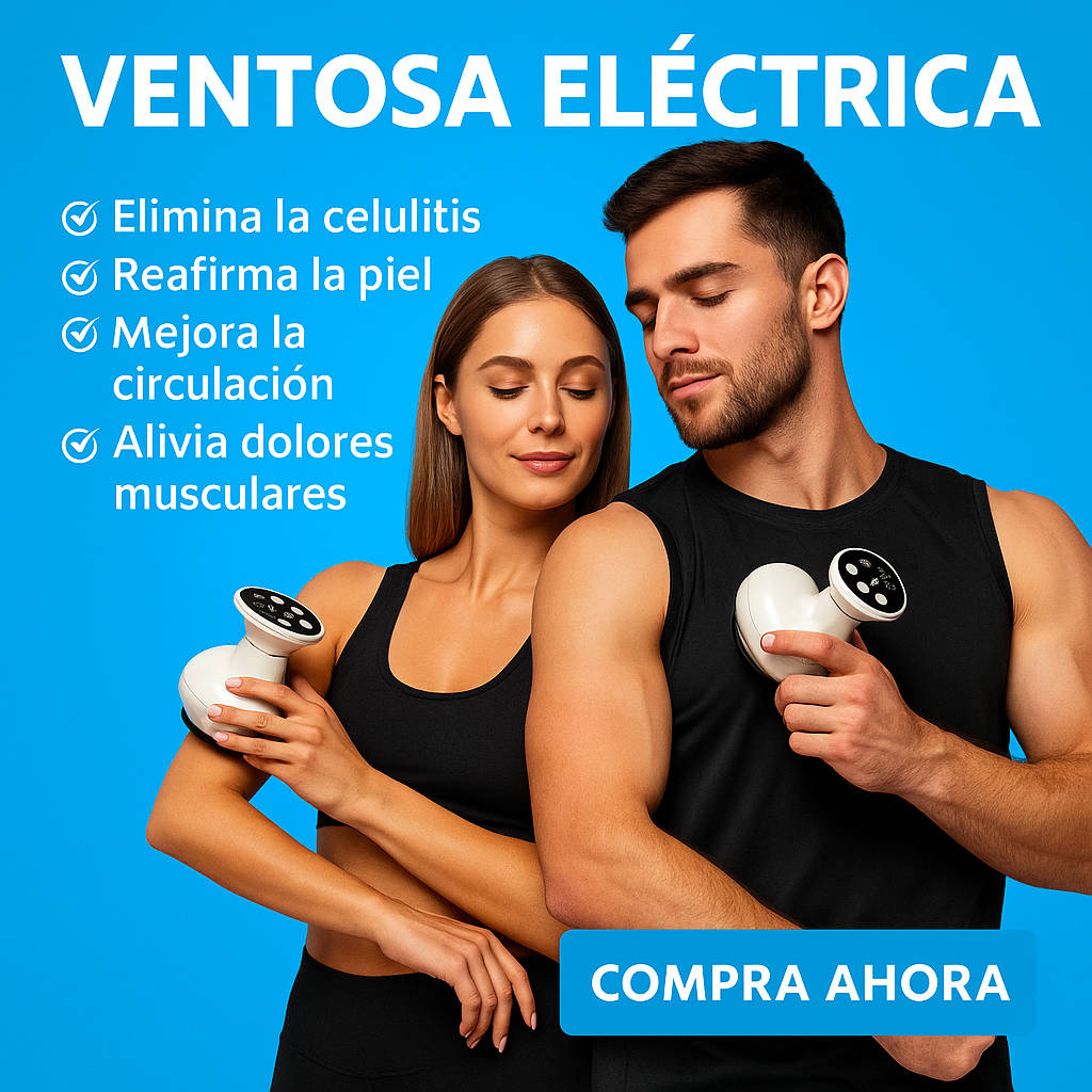 Ventosa Eléctrica Anti-Celulítica Anti-Dolores