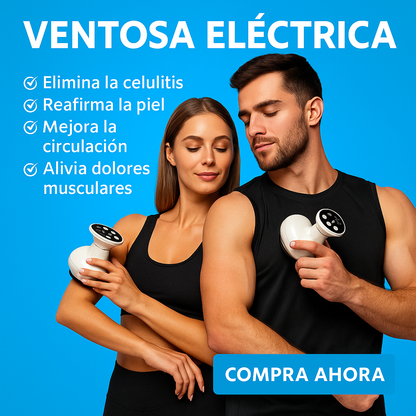 Ventosa Eléctrica Anti-Celulítica Anti-Dolores