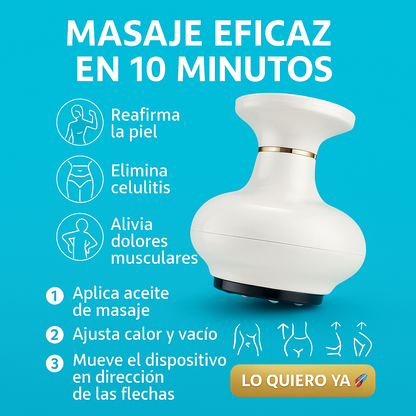 Ventosa Eléctrica Anti-Celulítica Anti-Dolores