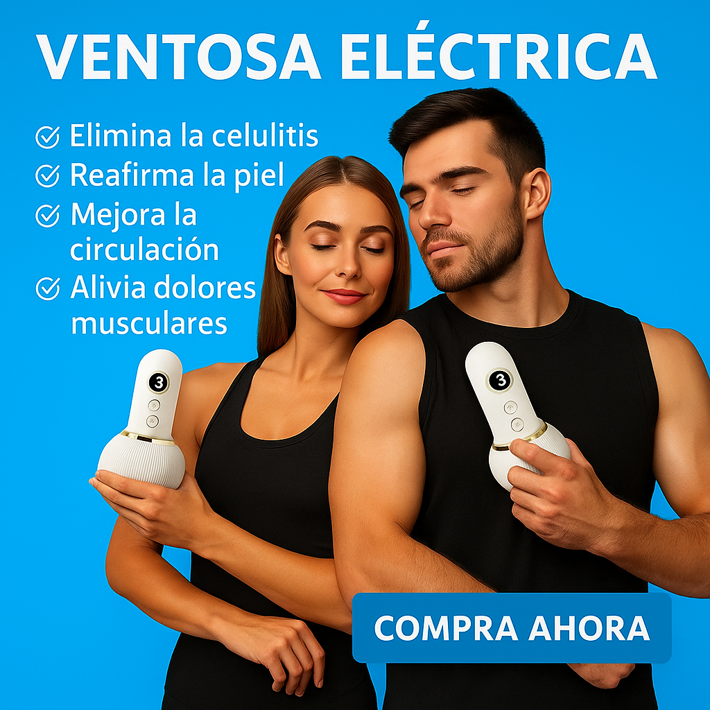 Ventosa Eléctrica Anti-Celulítica Anti-Dolores