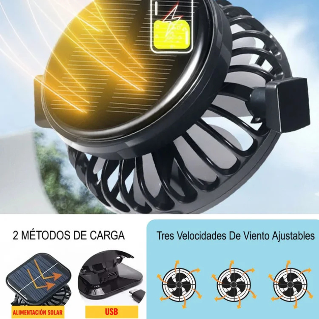 Sombrero EcoCool Energía solar, frescura real