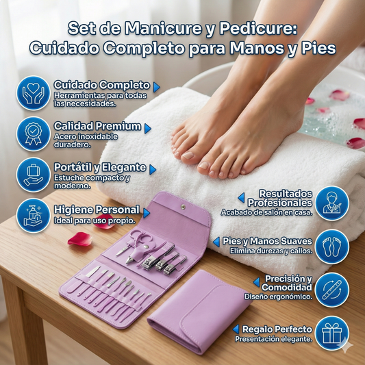 Set de Manicure y Pedicure