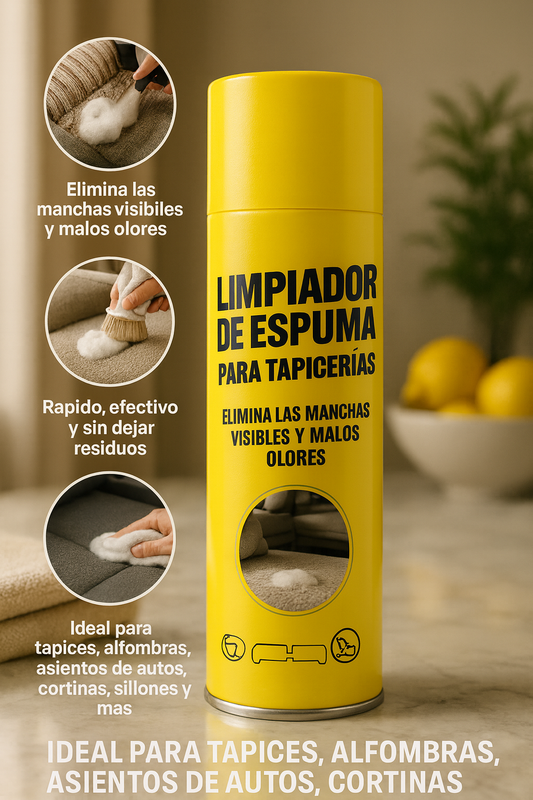 Espuma Limpiadora para Tapiz