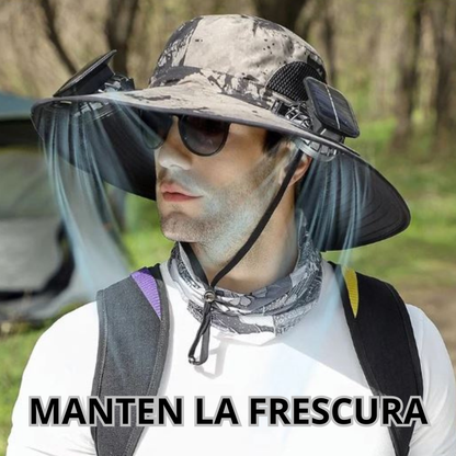 Sombrero EcoCool Energía solar, frescura real