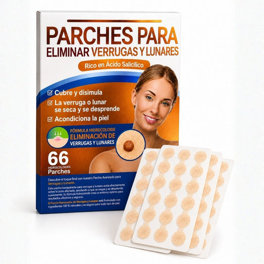 Parches Eliminadores de Verrugas y Lunares
