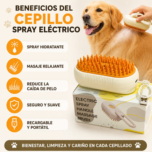 Cepillo 3 en 1 para tu mascota