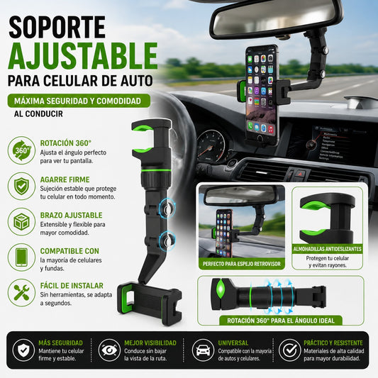PORTA CELULARES PARA AUTO
