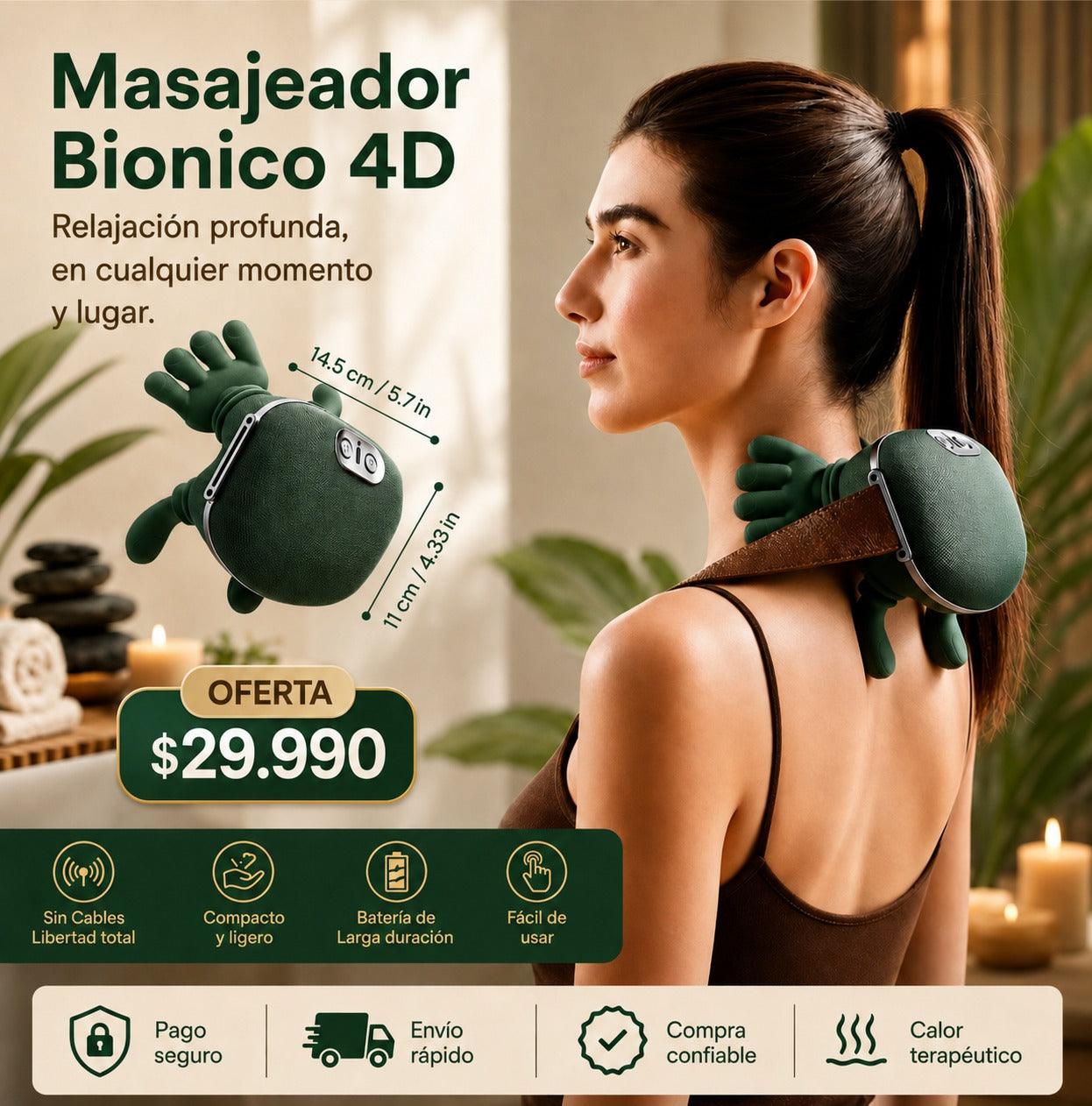 Masajeador de cuello