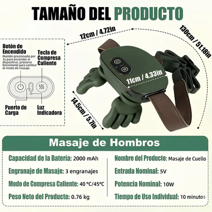 Masajeador de cuello
