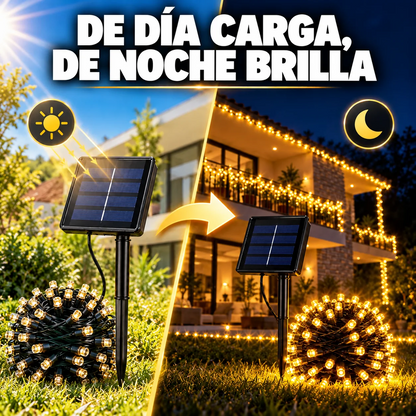 Luces Led Solares Navideñas