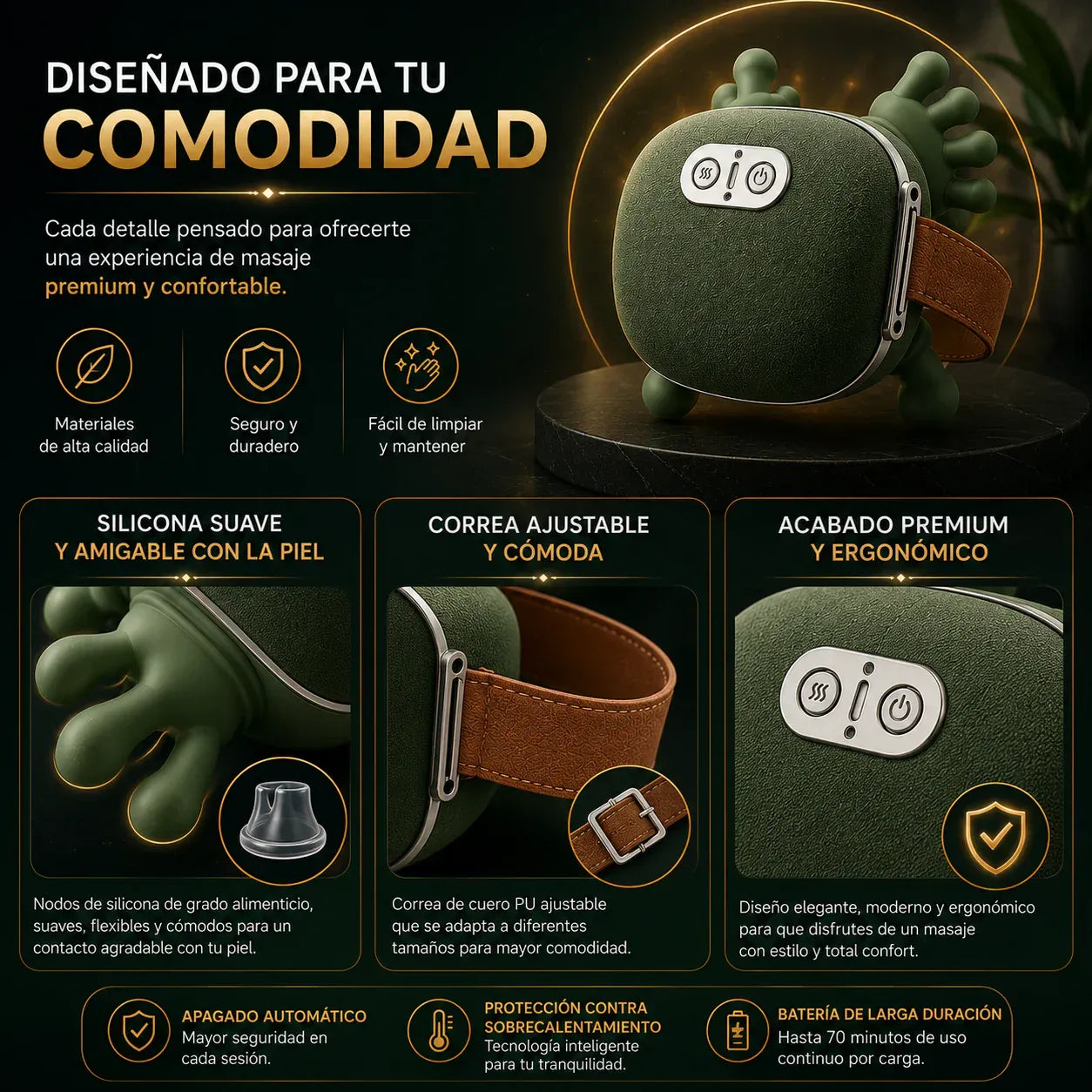 Masajeador de cuello