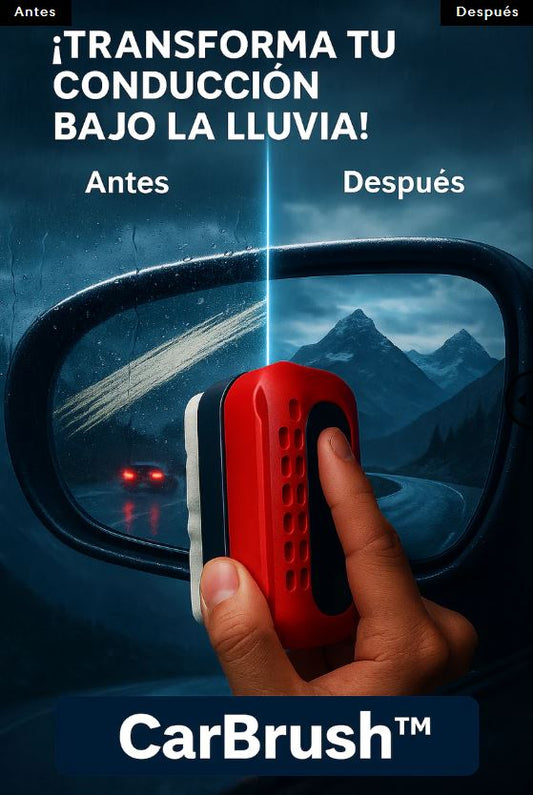 ¡OLVÍDATE DE LA MALA VISIBILIDAD! CEPILLO ANTIEMPAÑANTE PARA AUTOS
