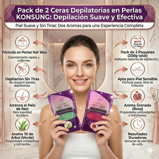 Cera Depilatoria en Perlas de 200gr