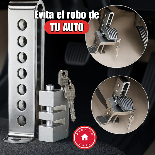 ¡No dejes tu auto a la suerte! Cuídalo con el Traba Pedal Anti Robo de Acero